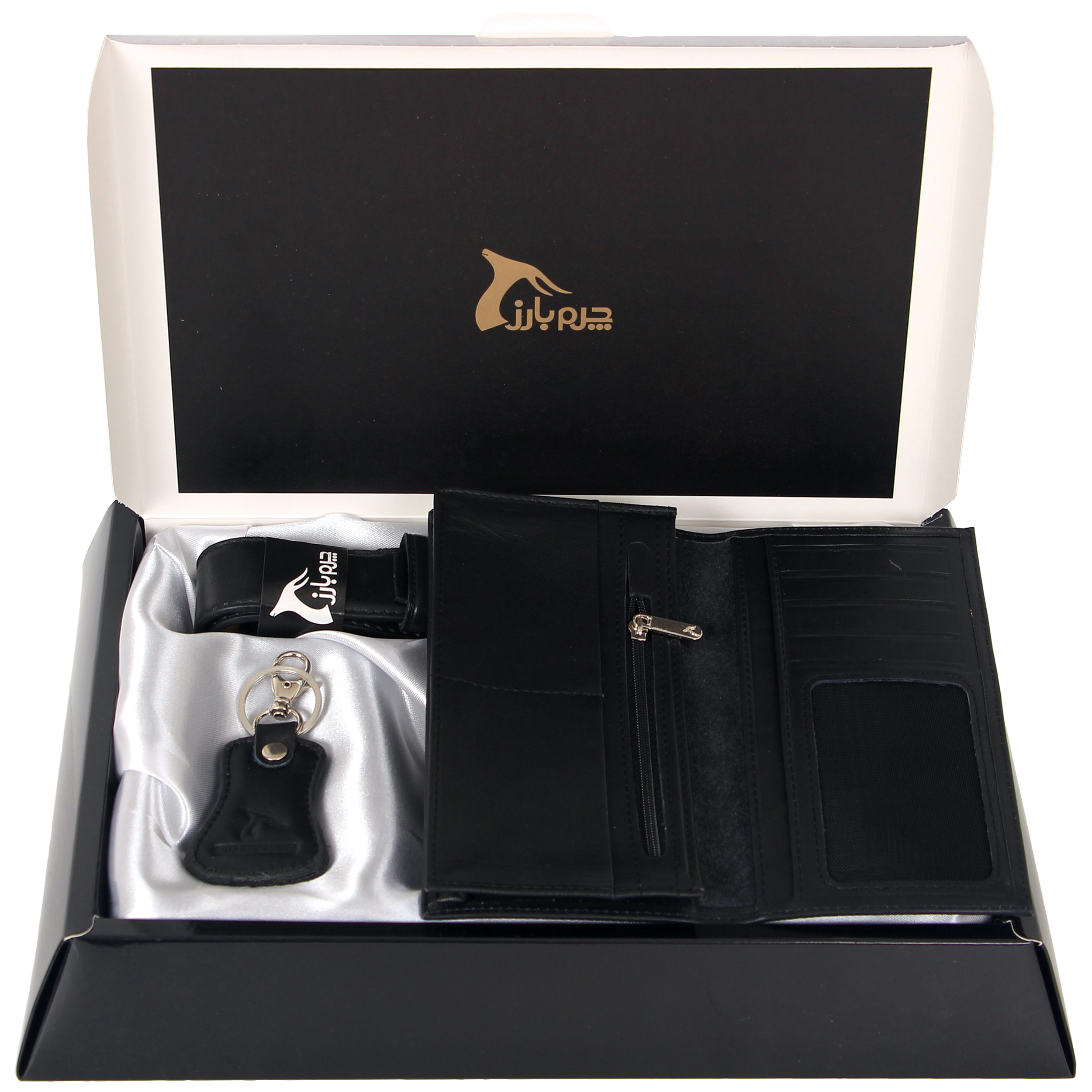 ست هدیه مردانه چرم بارز مدل DS61