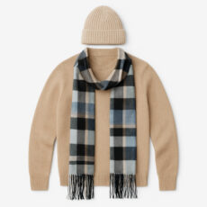 شال گردن مردانه مدل اکریلیک کد KT 384