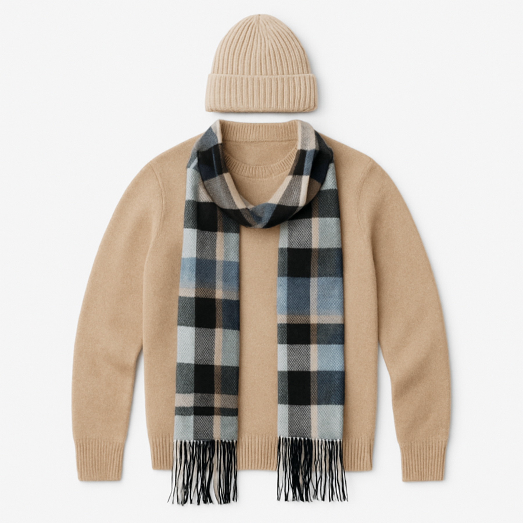 شال گردن مردانه مدل اکریلیک کد KT 384