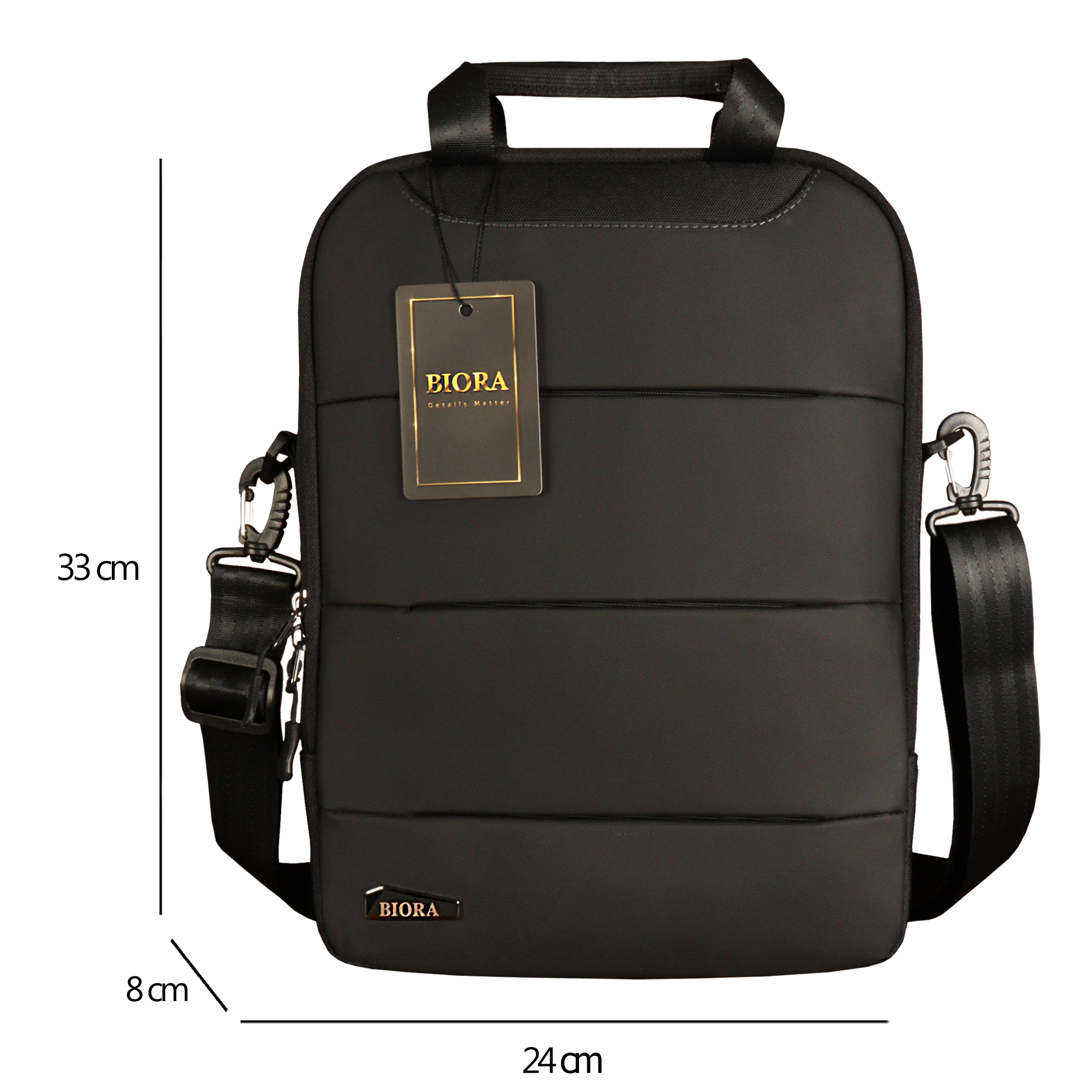 کیف رودوشی مردانه بیورا مدل برزنت کد dbb158