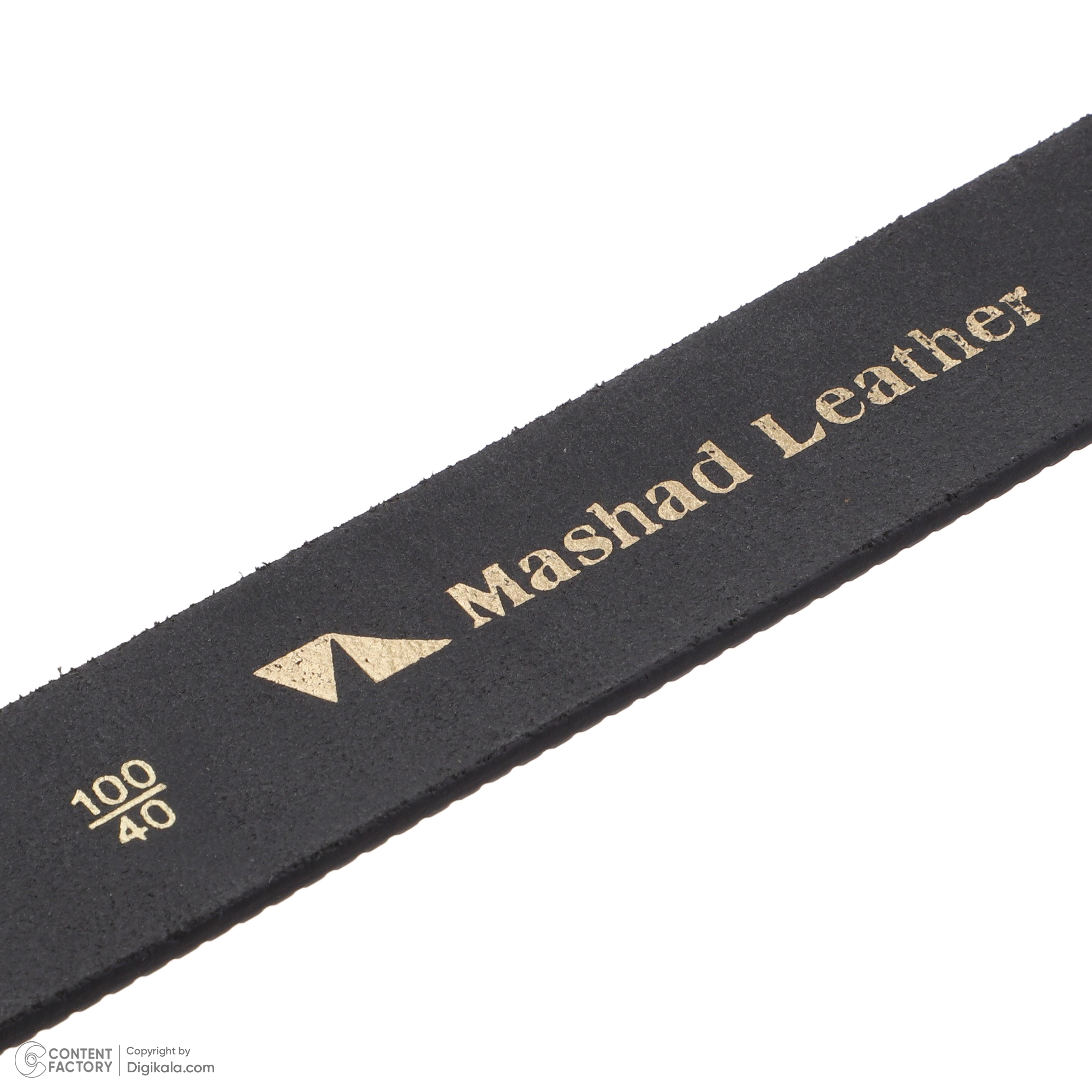 کمربند مردانه چرم مشهد مدل N6418-087