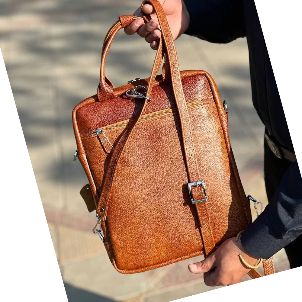 کیف اداری مردانه مدل چرم طبیعی کد 7-SD