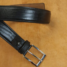 کمربند مردانه مدل چرمی پتینه کد km-03