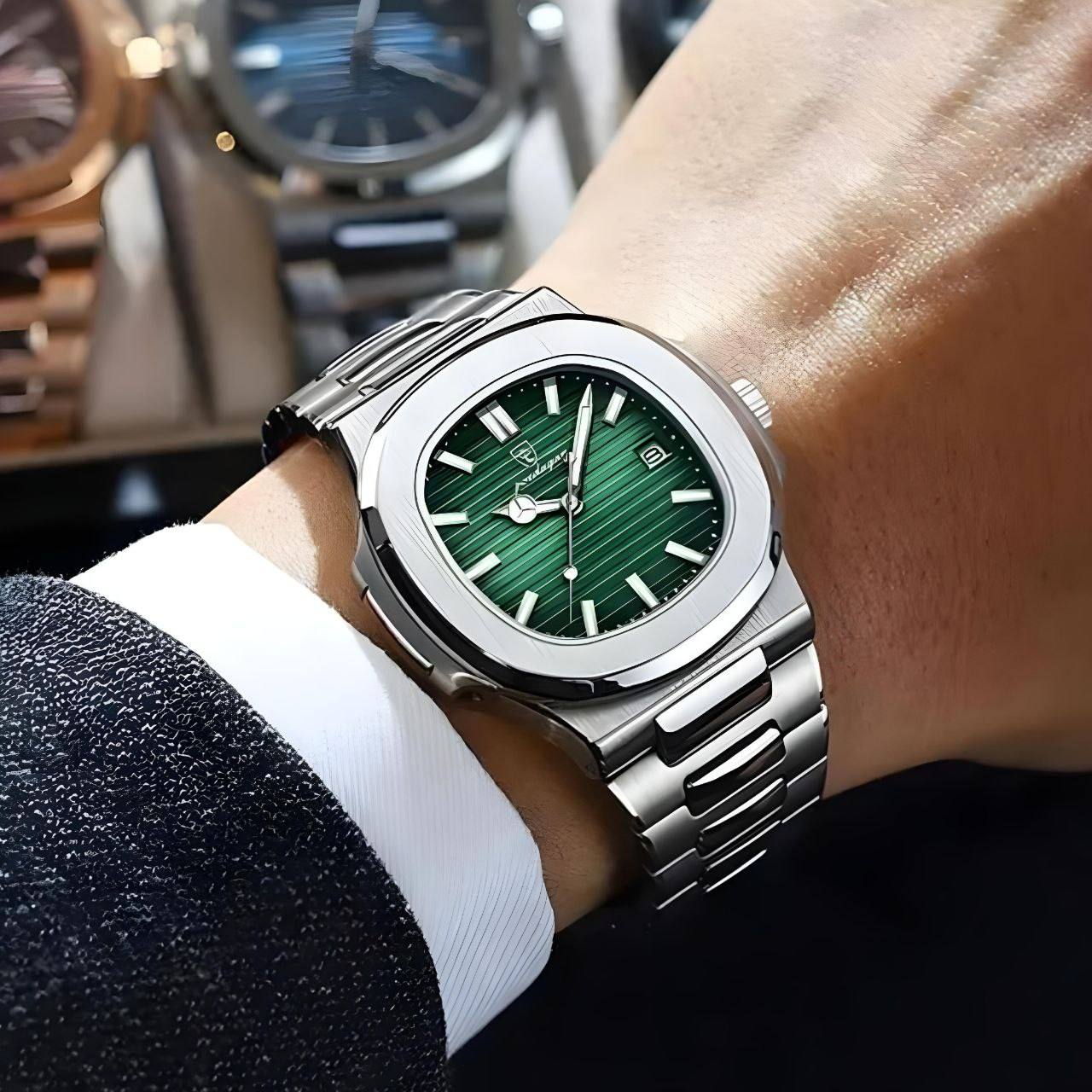 ساعت مچی عقربهای کوارتز مردانه پوداگار مدل پتک کد 004