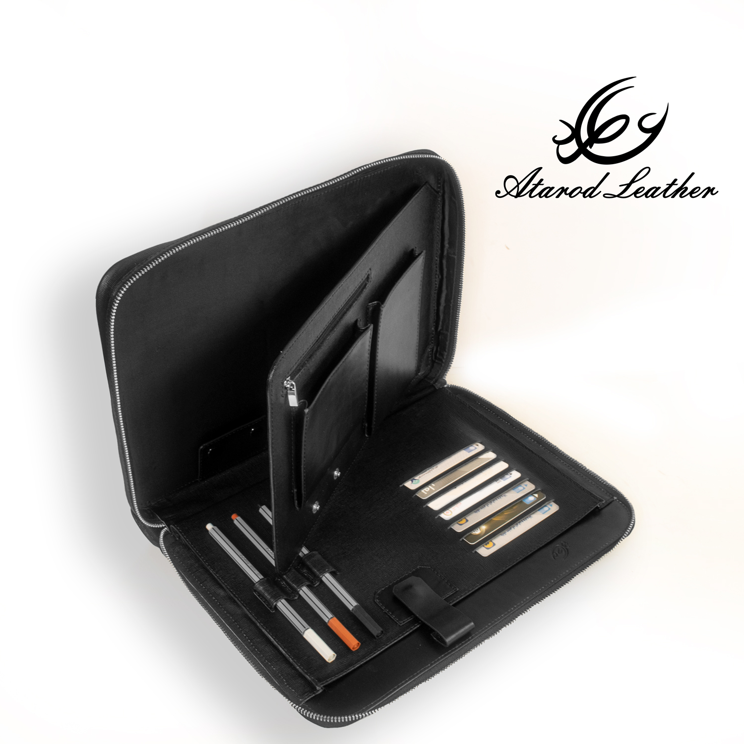 کیف دستی چرم عطارد مدل چرم طبیعی کد K36