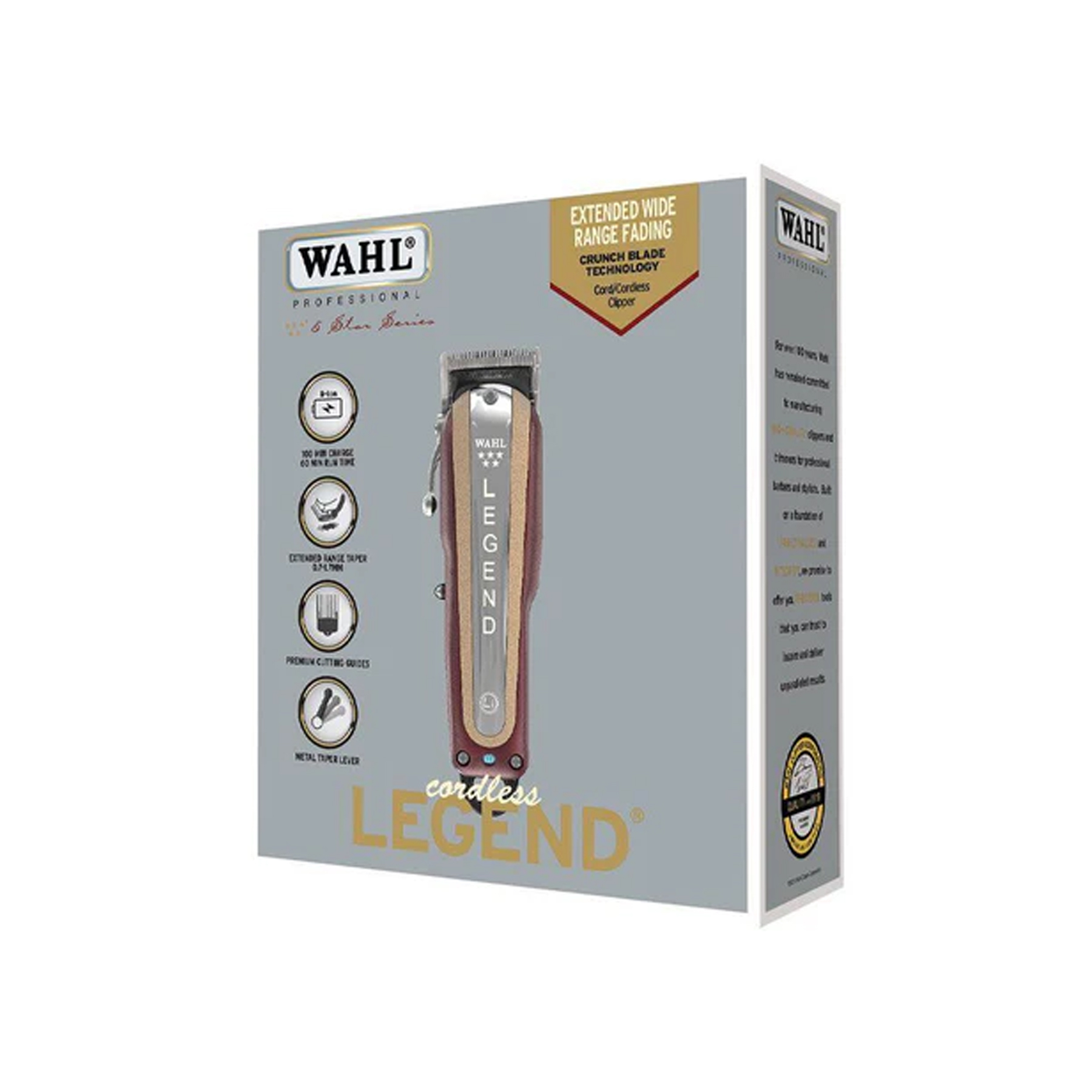 ماشین اصلاح موی سروصورت وال پروفشنال مدل CORDLESS LEGEND LI