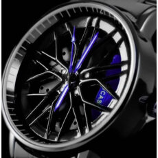 ساعت مچی عقربهای مردانه کوارتز مدل رینگی صفحه متحرک کد 03