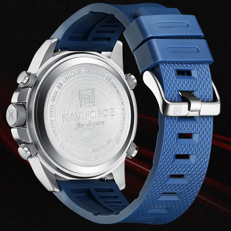 ساعت مچی عقربه‌ای مردانه نیوی فورس مدل NF9202SWBE