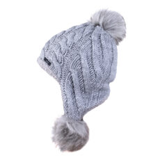 کلاه بافتنی مدل پوم دار سام کد 338