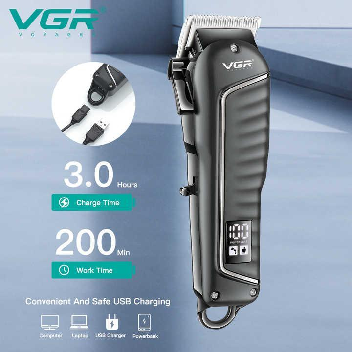 ماشین اصلاح موی سر و صورت وی جی ار مدل V-683