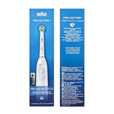 مسواک برقی براون مدل Pro Battery به همراه یک سری یدک