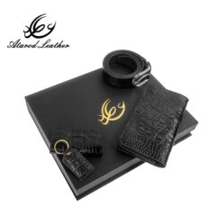 ست هدیه چرم عطارد مدل چرم طبیعی کد A84