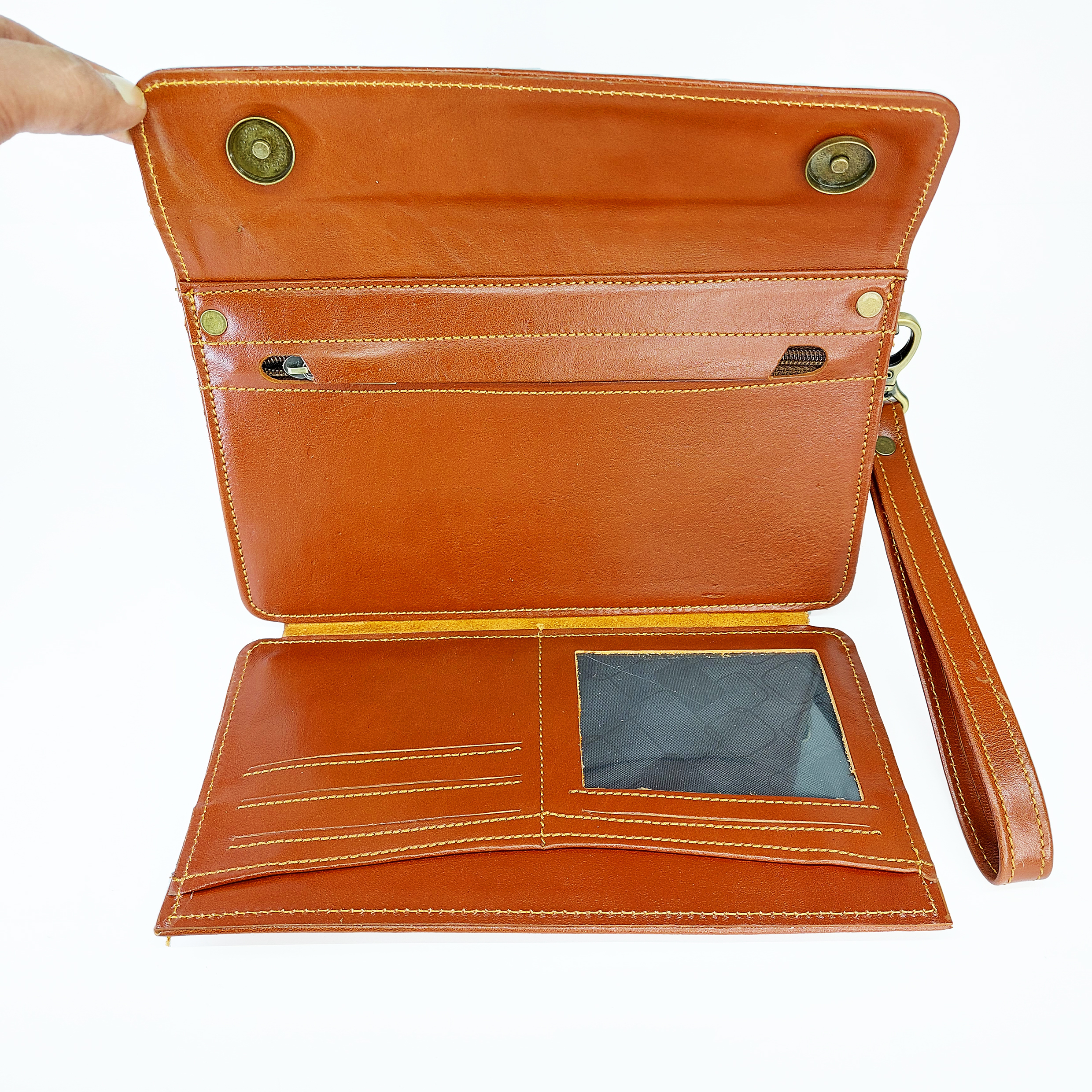 کیف دوشی مردانه مدل چرم کد RPas-03