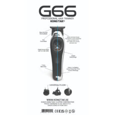 ماشین اصلاح موی سر و صورت شارژی کنگ تک مدل G66