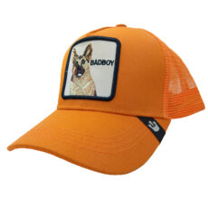 کلاه کپ مدل پشت توری طرح BADBOY