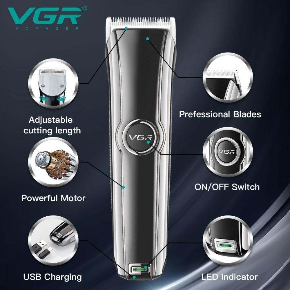 ماشین اصلاح موی سر و صورت وی جی ار مدل V-288