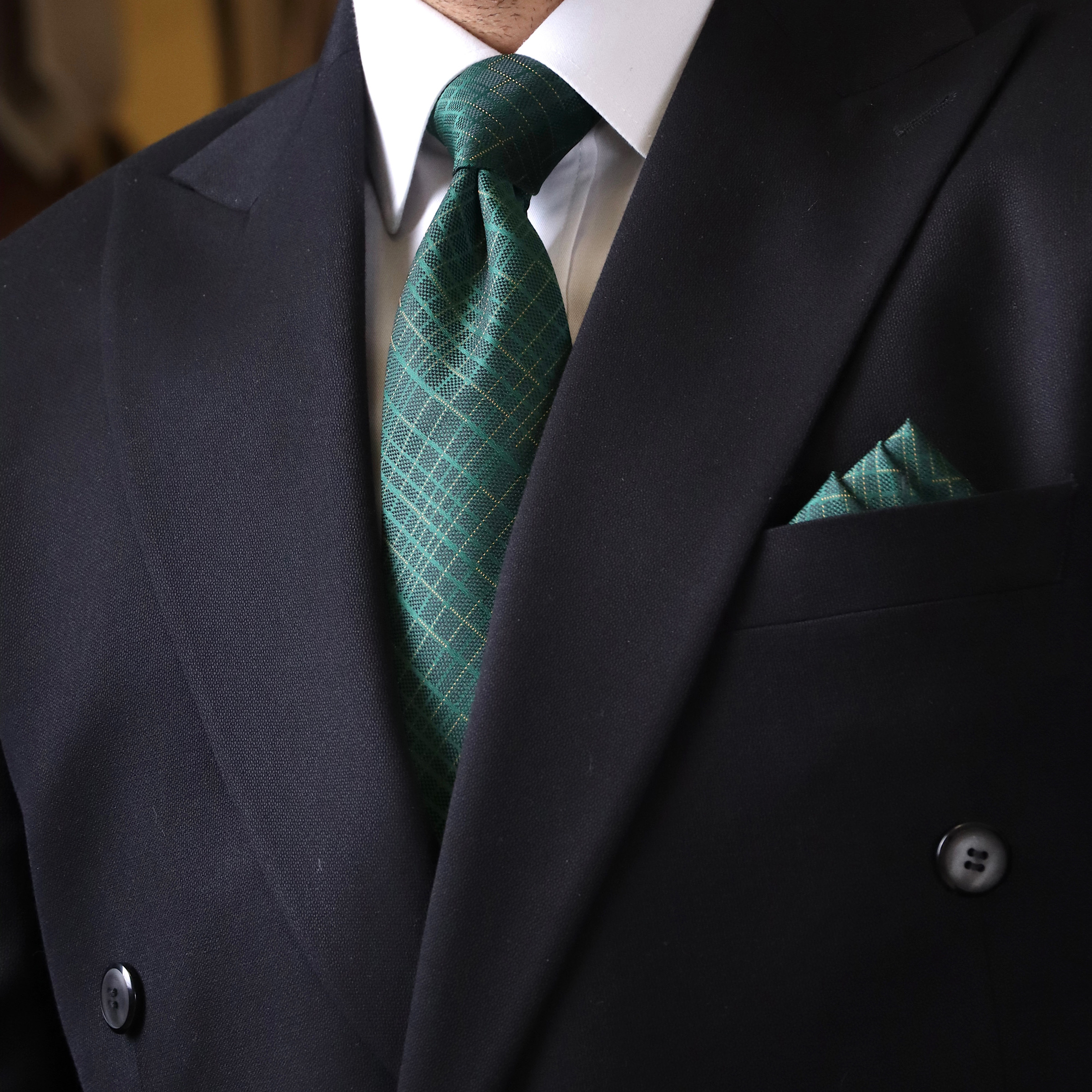 کراوات و دستمال جیب مردانه نسن مدل T278