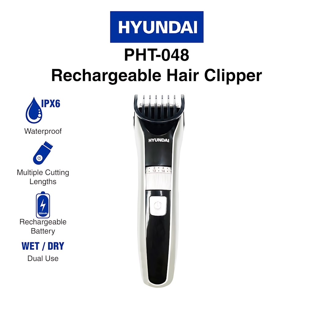 ماشین اصلاح موی سر و صورت شارژی هیوندای مدل PHT-048