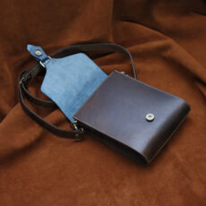 کیف دوشی چرم بارثاوا کد 1214