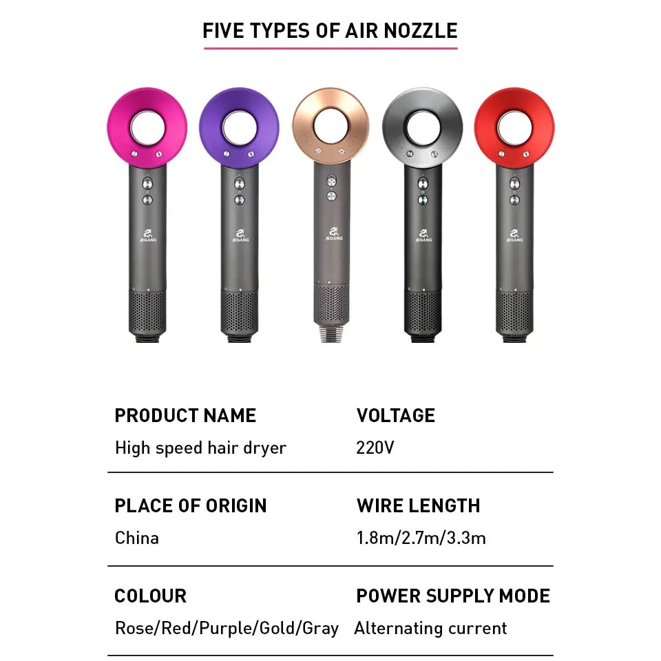 سشوار حرفه ای جکنگ مدل JA-B520