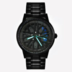 ساعت مچی عقربه‌ای مردانه کوارتز مدل رینگی صفحه متحرک کد 03