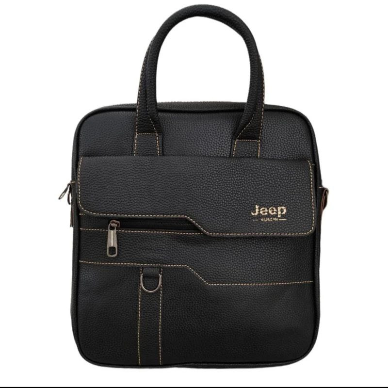 کیف اداری مردانه جیپ مدل کلاسیک ساده کد TG01