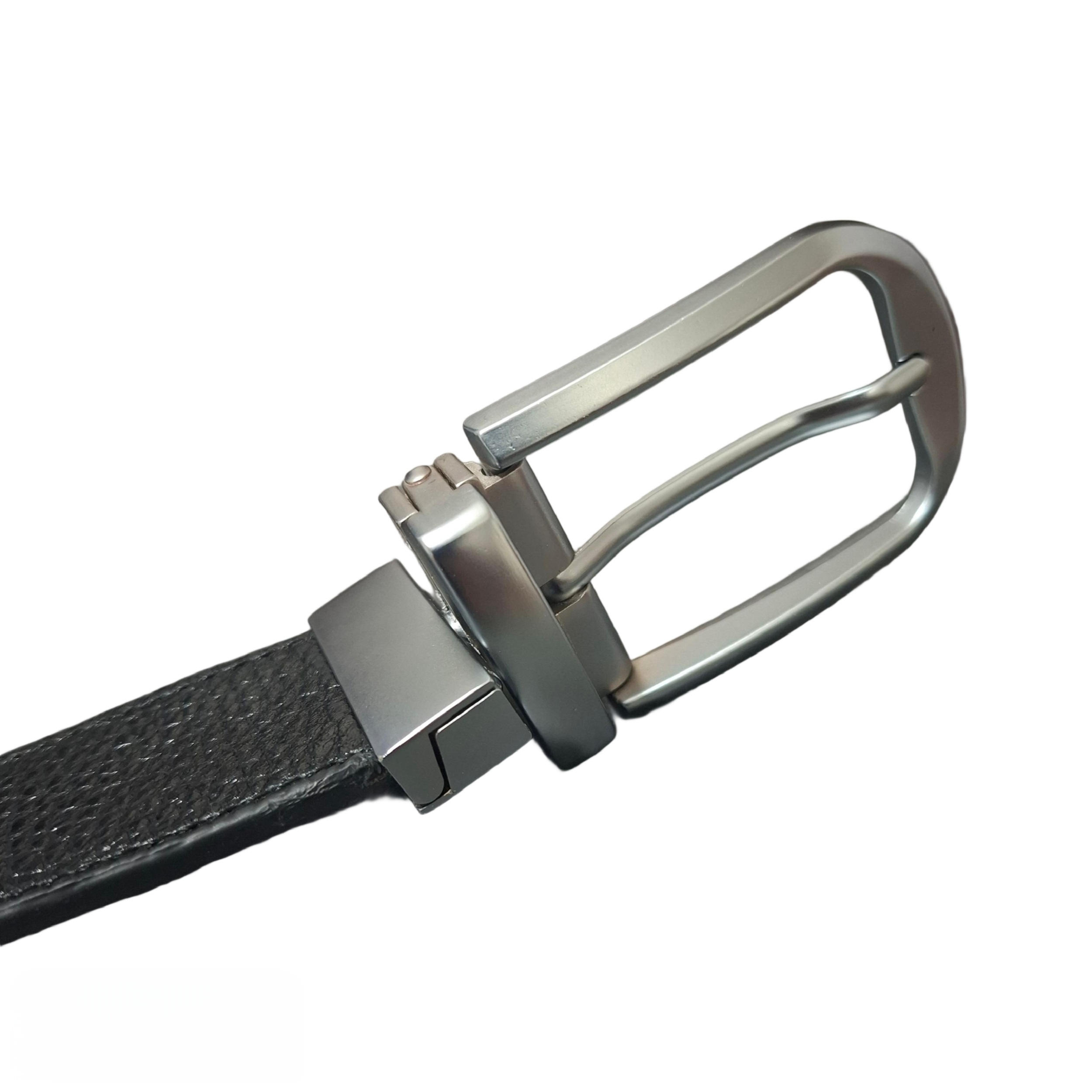 کمربند مردانه مدل چرم طبیعی فلوتر دورو