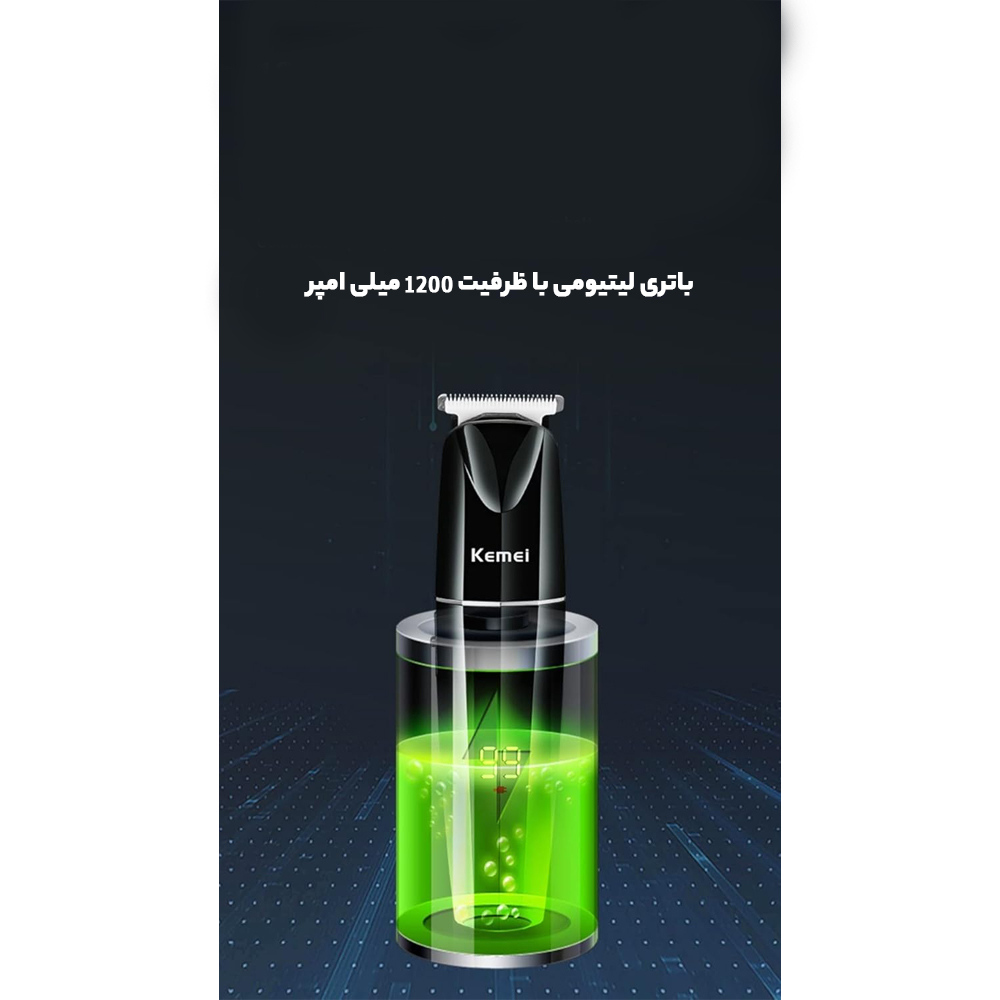 ماشین اصلاح موی سر و صورت کیمی مدل KM-880
