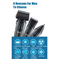 ست ماشین اصلاح موی صورت و بدن اچ تی سی مدل AT-1088