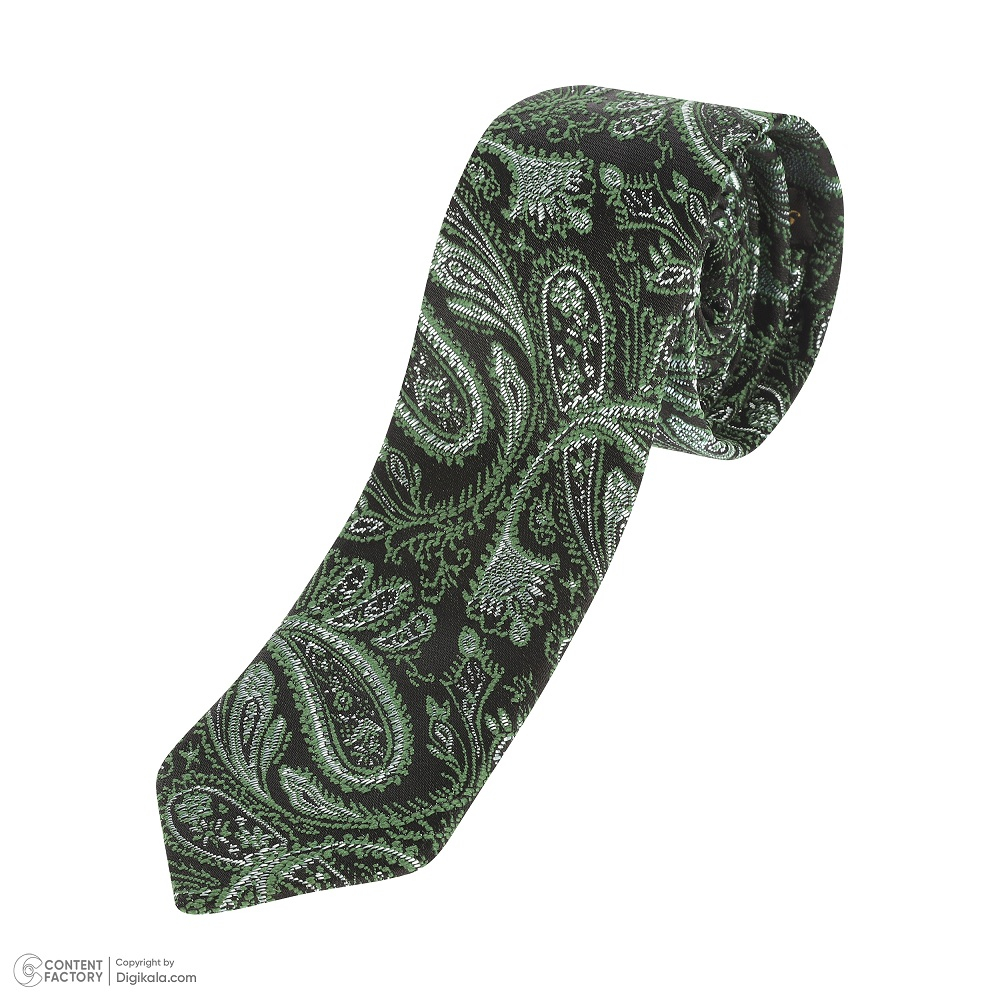 ست کراوات و دستمال جیب مردانه مدل کاردی کد 4 بسته 3 عددی