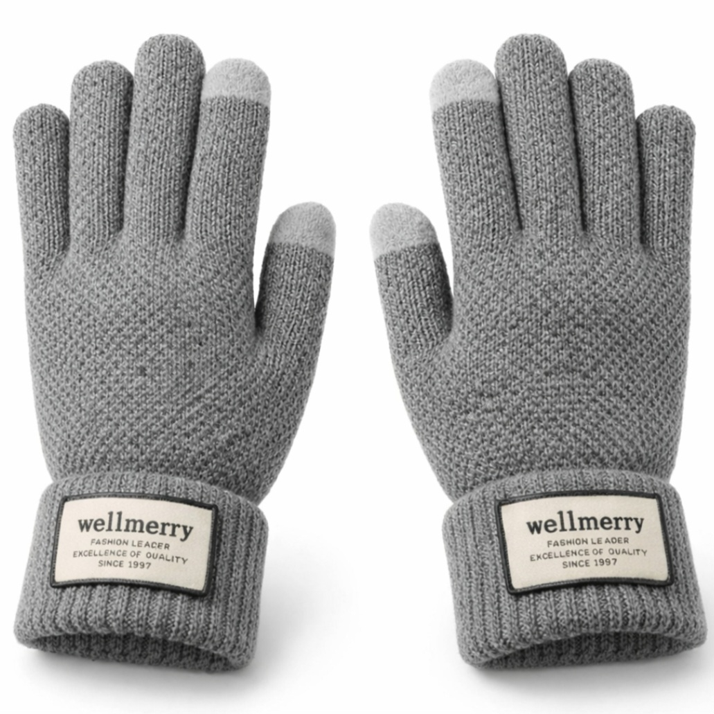 دستکش بافتنی مدل اسکرین دار