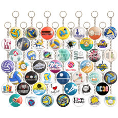 جاکلیدی خندالو مدل والیبال Volleyball کد 105 مجموعه 49 عددی