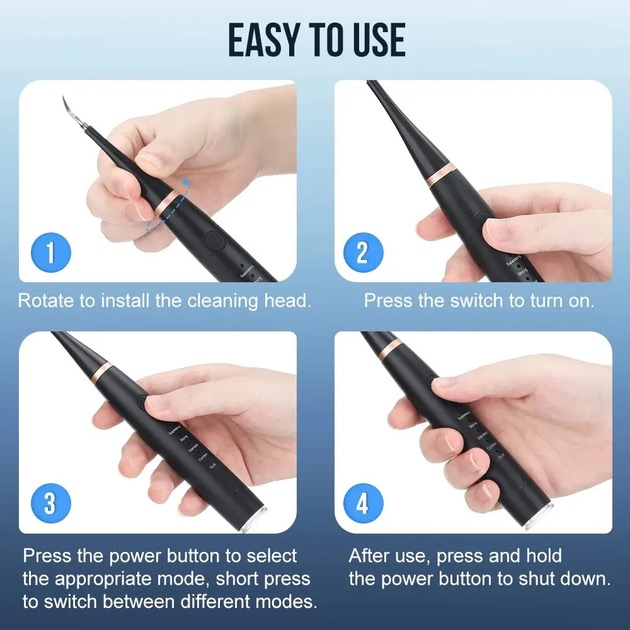 مسواک برقی هایلد مدل LC-H156X به همراه یک سری یدک