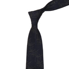 کراوات مردانه مدل نستعلیق کد 259