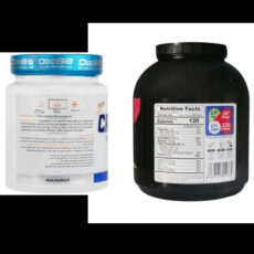 پودر پروتیین وی کاله - 1800 گرم با طعم شکلاتی به همراه پودر کراتین میکرونایز دوبیس - 300 گرم