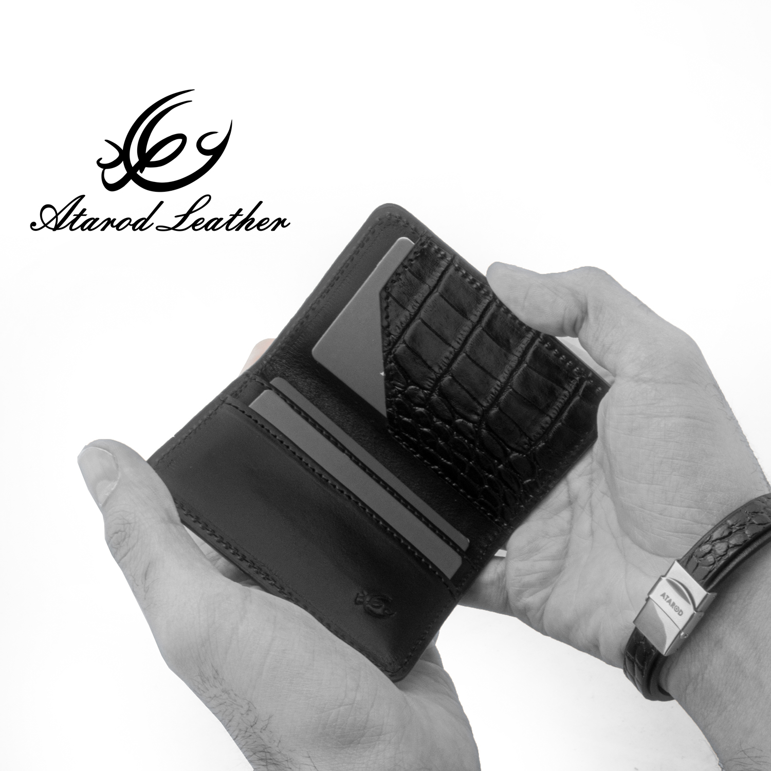 ست هدیه چرم عطارد مدل چرم طبیعی کد A106