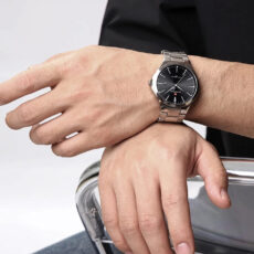 ساعت مچی عقربهای مردانه نیوی فورس مدل NF9214SBK