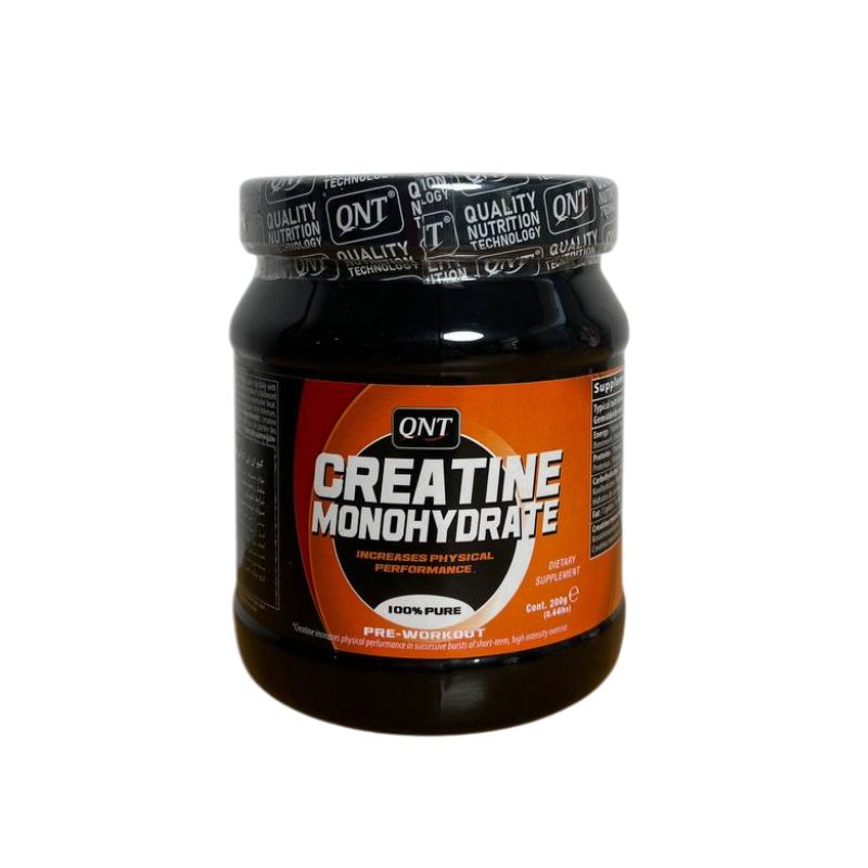 پودر کراتین مونوهیدرات 100% کیو ان تی - 200 گرم