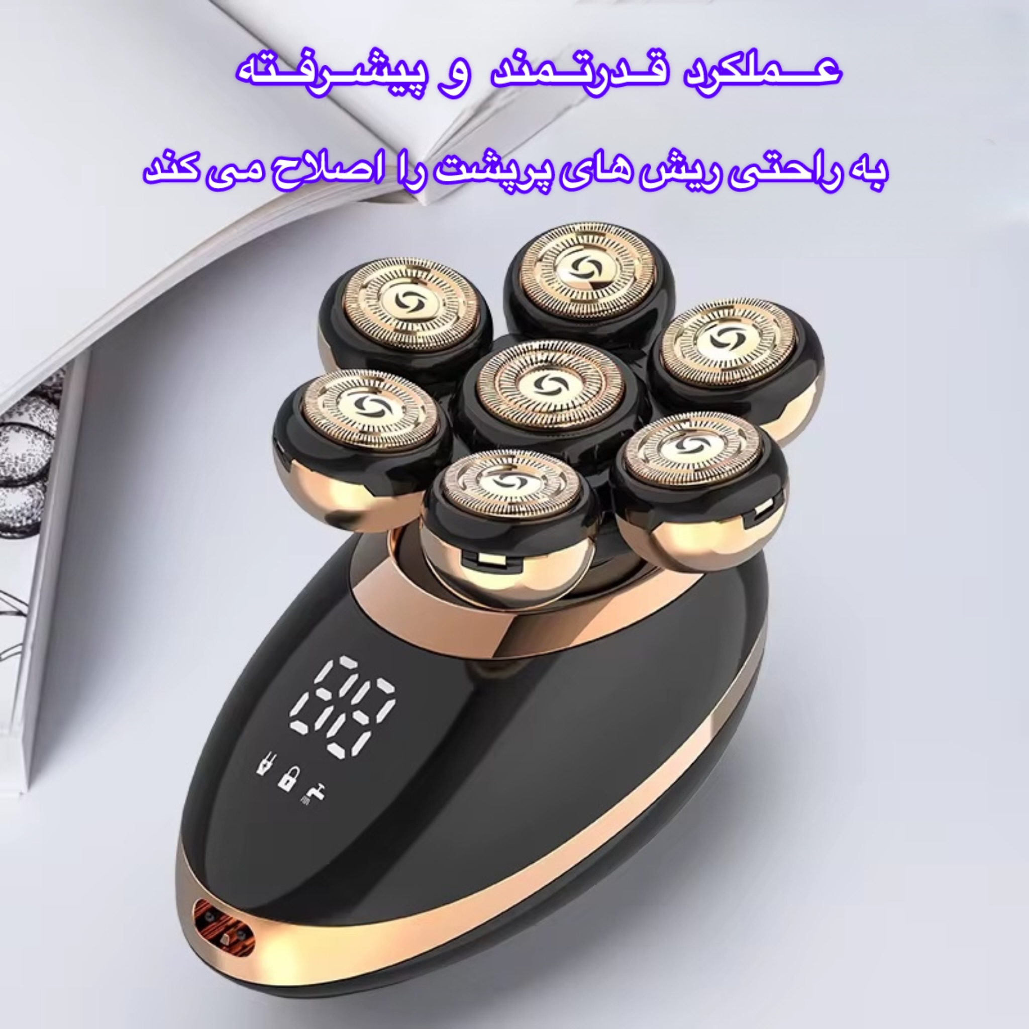 ماشین اصلاح موی سر و صورت شارژی مدل RQ6900S