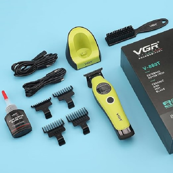 ماشین اصلاح موی صورت شارژی  وی جی ار مدل V-880 T