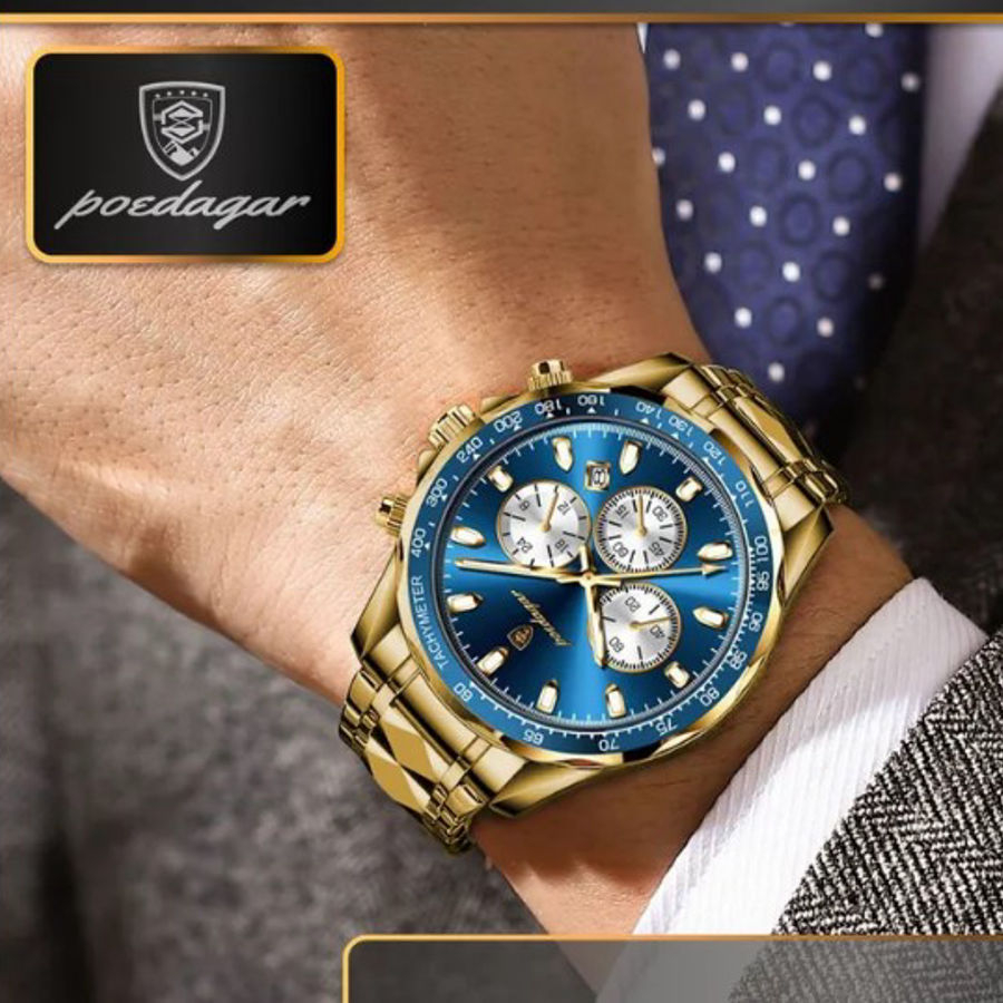 ساعت مچی عقربهای کوارتز مردانه پوداگار مدل 815 G