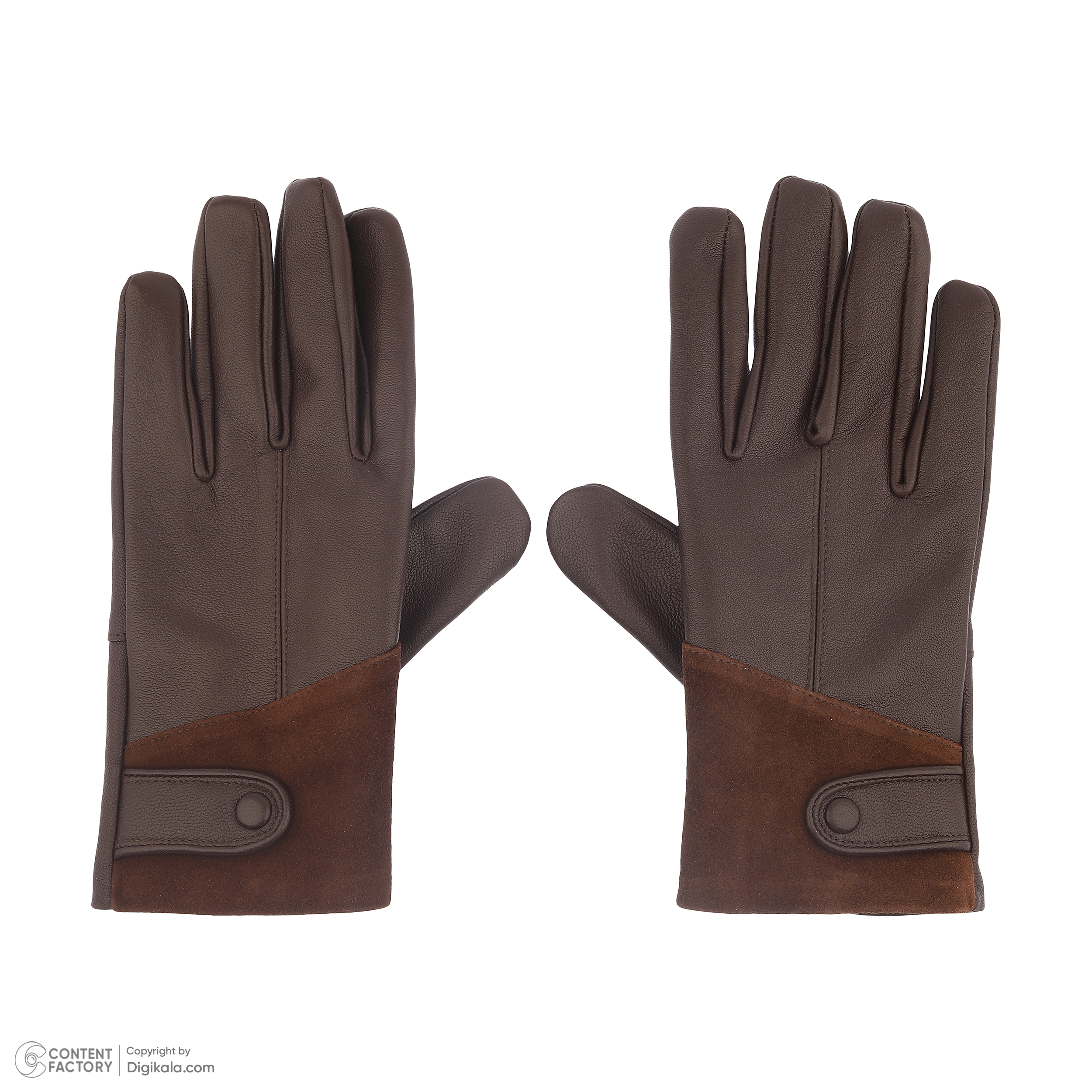 دستکش مردانه چرم مشهد مدل R0545-088-09
