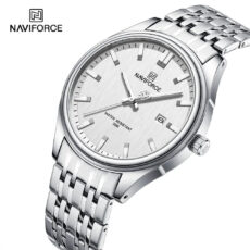 ست ساعت مچی عقربه ای زنانه و مردانه نیوی فورس مدل NF8039SSW