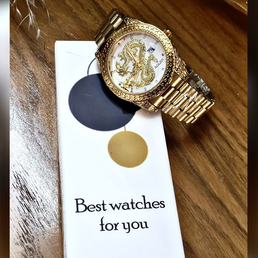 ساعت مچی عقربه‌ای مردانه  مدل دراگون کد T