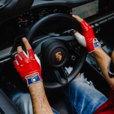 دستکش 24 لمانز&nbsp;مدل رانندگی نیمه کد GL26