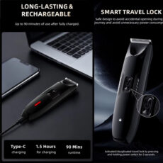 ماشین اصلاح موی سر و بدن شارژی ان شن مدل Spark 3