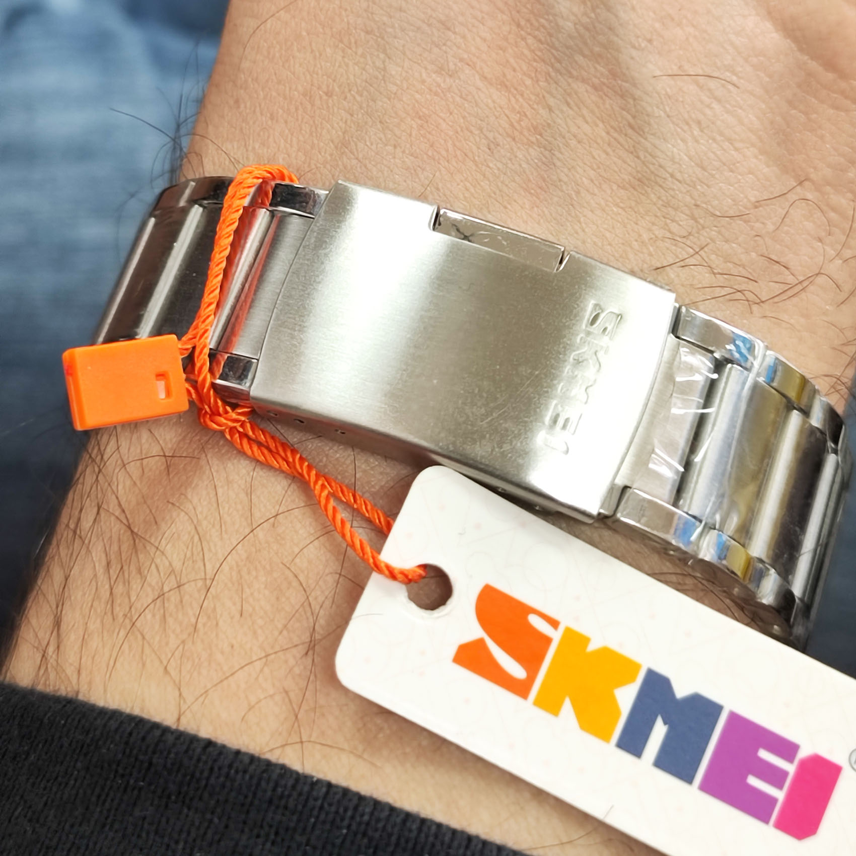 ساعت مچی دیجیتال اسکمی مدل S-1260 slvr