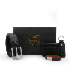 ست هدیه مردانه چرم عطارد مدل چرم طبیعی کد A112