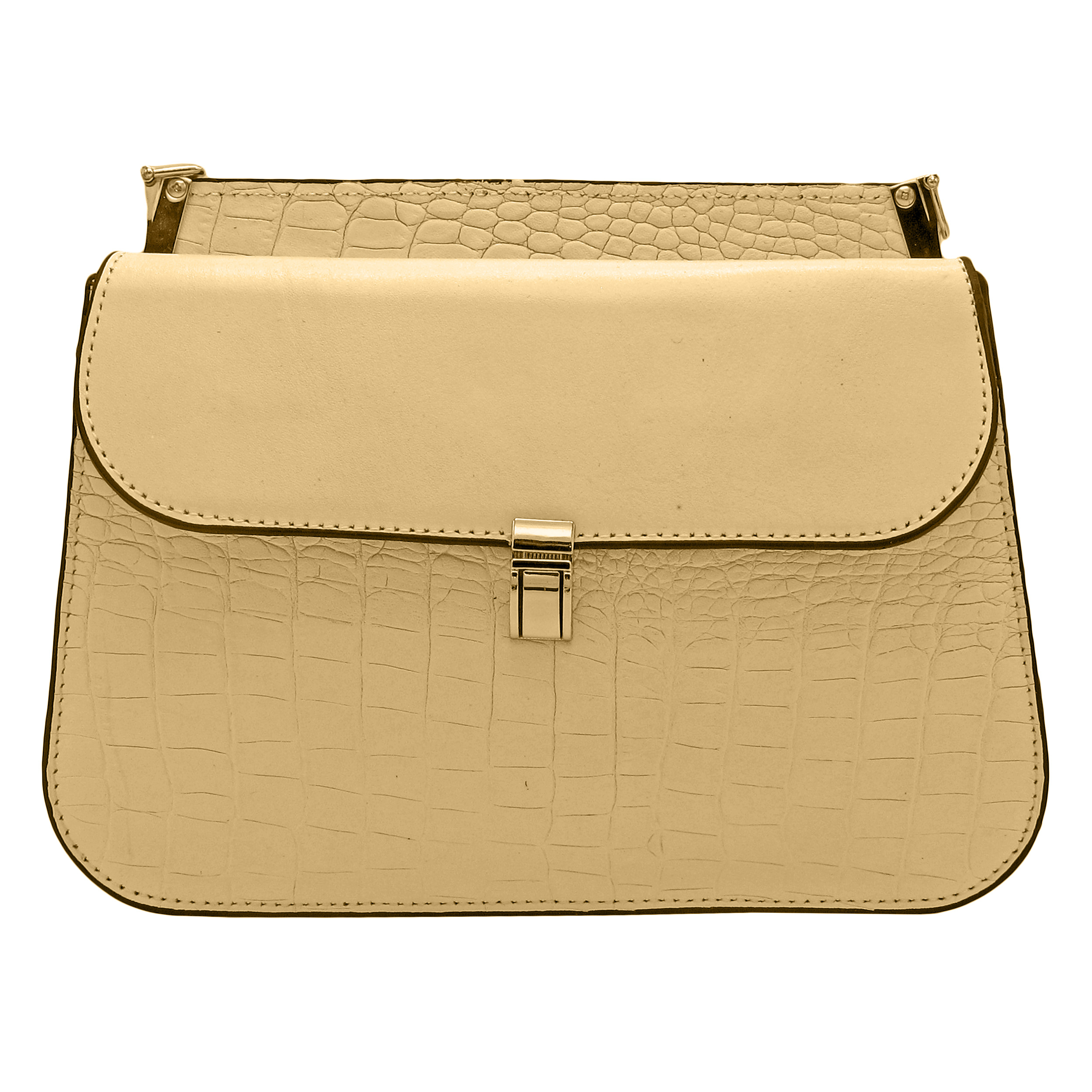 کیف دوشی زنانه مدل چرم طبیعی کد FTH116C