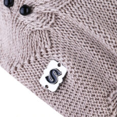 ست کلاه و شال گردن بافتنی مدل سام 536